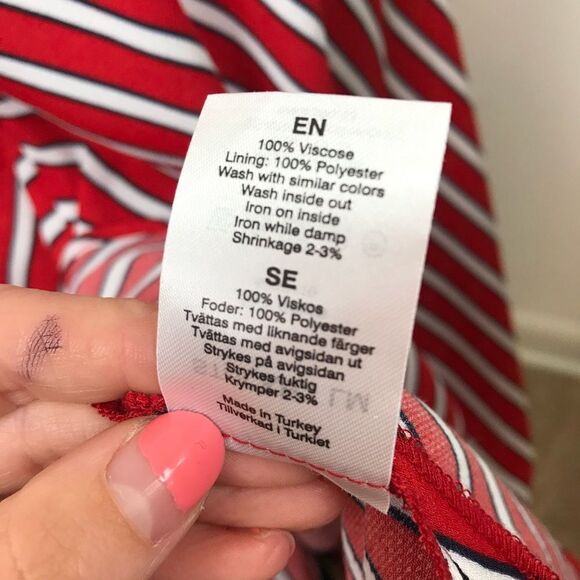 Stockh LM Ava red striped midi dress - Picture 8 of 8